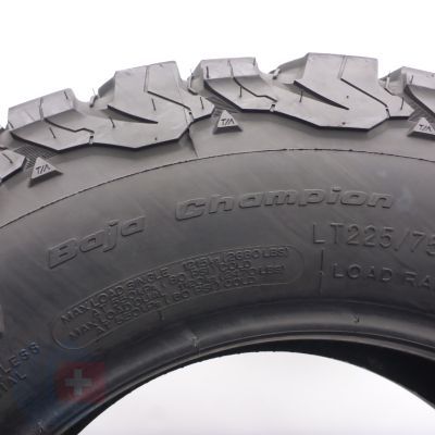 8.  225 75 16 4x BF GOODRICH 225/75 R16 115/112S All Terrain T/A BAJA K02 Ganzjahresreifen 2017 8,8-9mm