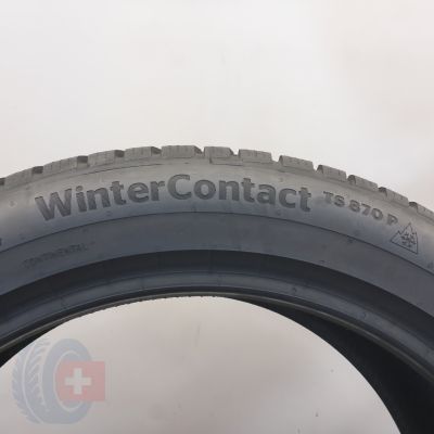 6. 215 50 18 4x CONTINENTAL 215/50 R18 92V WinterContact TS 870 P Winterreifen 2023/24/25 8,2-7,8mm WIE NEU 