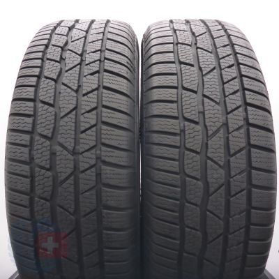 4. 215 60 17 4x CONTINENTAL 215/60 R17  96H ContiWinterContact TS 830 P M0 Winterreifen 2018 8,8-8,2mm 