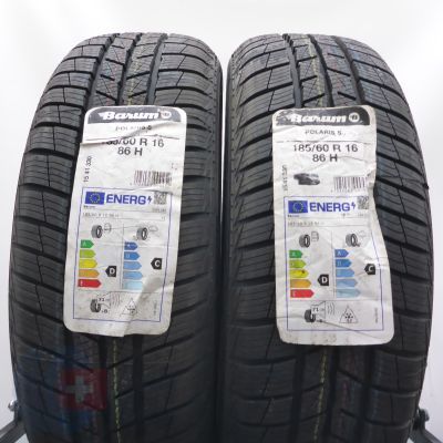  185 60 16 2x BARUM 185/60 R16 86H Polaris 5 Winterreifen 2023 VOLL WIE NEU 