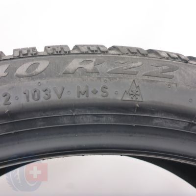 5. 255 40 22 1x PIRELLI 255/40 R22 103V XL Scorpion Winter 2 Winterreifen 2024 VOLL WIE NEU 