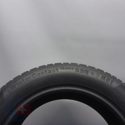 5. 225 55 17 2x CONTINENTAL 225/55 R17 97H XL WinterContact TS 850 P M0E RFT Winterreifen 2024 6,8-7mm 