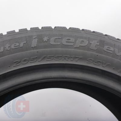 8. 205 55 17 2x HANKOOK 205/55 R17 95V Winter I Cept evo2 W320 Winterreifen 2022 7,8mm
