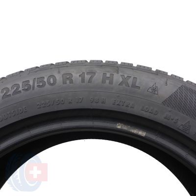 4. 2 x CONTINENTAL 225/50 R17 98H XL WinterContact TS850P A0 Winterreifen 2017 5,5-6mm