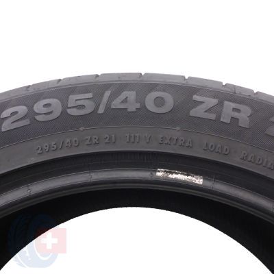 4. 295 40 21 2x CONTINENTAL 295/40 R21 111Y XL ContiSportContact 5 MO Sommerreifen 6,2mm 2021