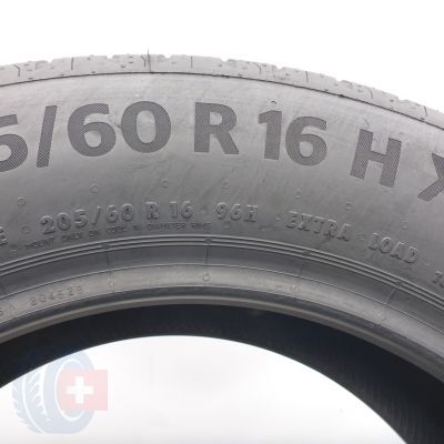 6.  205 60 16 1x CONTINENTAL 205/60 R16 96H XL EcoContact 6 Sommerreifen 2025  VOLL WIE NEU 