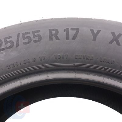 2. 225 55 17 1x CONTINENTAL 225/55 R17 101Y XL PremiumContact 6 Sommerreifen 6,8mm 2022