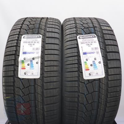 5. 265 45 20 4x CONTINENTAL 265/45 R20 108W XL WinterContact TS860S SUV MGT Winterreifen 2021 WIE NEU VOLL