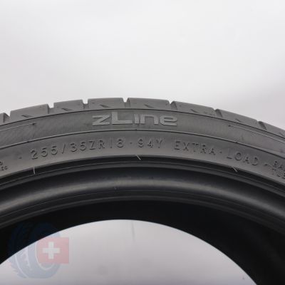 5. 255 35 18 2x NOKIAN 255/35 R18 94Y XL Zline Sommerreifen 2017 5,8-6mmn 