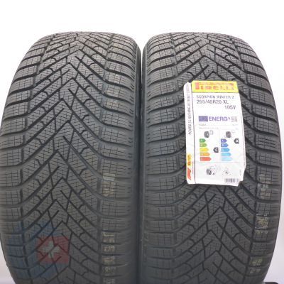 3. 255 45 20 4x PIRELLI 255/45 R20 105V XL Scorpion Winter 2 Winterreifen 2024 VOLL 