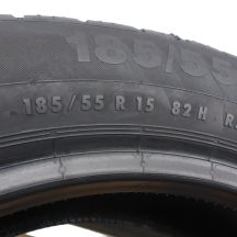5. 4 x CONTINENTAL 185/55 R15 82H ContiEcoContact 5 Sommerreifen 2018 6,2-7mm
