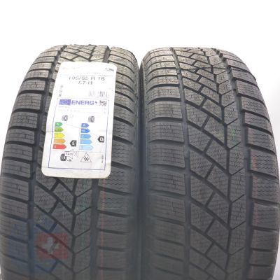 195 55 16 2x CONTINENTAL 195/55 R16  87H XL ContiWinterContact TS 830 P RSC BMW Winterreifen 2022 VOLL