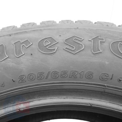 4. 2 x FIRESTONE 205/65 R16C 107/105T Vanhawk 2 Winter Winterreifen 2021 WIE NEU 8mm