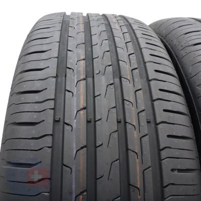 2. 225 60 18 4x CONTINENTAL 225/60 R18 104V XL EcoContact 6 Sommerreifen 2022 VOLL Wie Neu