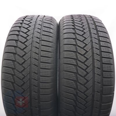 235 55 18 2x CONTINENTAL 235/55 R18 100H AO WinterContact TS850P Winterreifen 2024 7,2-7,8mm