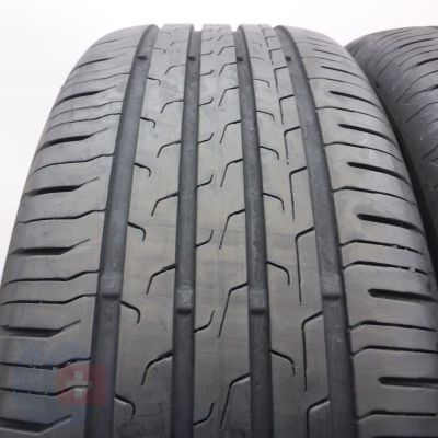 2. 215 60 17 2x CONTINENTAL 215/60 R17 96H EcoContact 6 Sommerreifen 2020, 2021 5,8-6mm