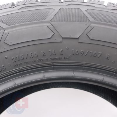 5. 215 65 16C 2x CONTINENTAL 215/65 R16C 109/107R VanContact Winter Winterreifen 2023 8,5-9,8mm