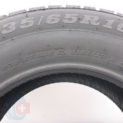5. 235 65 16C 2x DUNLOP 235/65 R16C 115/113R SP LT60-8 Winterreifen 2017 WIE NEU VOLL