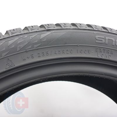 7.  235 45 20 4x NOKIAN 235/45 R20 100V XL SnowProof 2 SUV Winterreifen 2025 8,4-8,2mm WIE NEU 