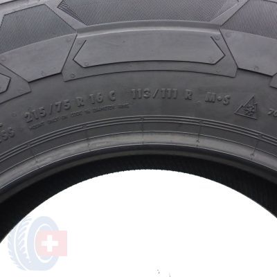 8. 215 75 16C 2x CONTINENTAL 215/75 R16C 113/111R VanContact Winter Winterreifen 2018/19 VOLL WIE NEU 