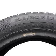 6. 165 60 15 2x CONTINENTAL165/60 R15 77T WinterContact TS 860 Winterreifen 2019 VOLL WIE NEU 