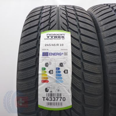 3. 245 45 19 4x NOKIAN 245/45 R19 102V Snoowprof 3P Winterreifen 2026 Ungebraucht  