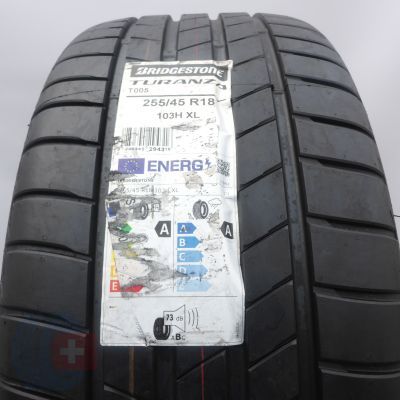 255 45 18 1x BRIDGESTINE 255/45 R18 103H XL Turanza T005 Sommerreifen  2023 VOLL WIE NEU