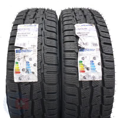 3. 195 65 16C 4x MICHELIN 195 /65 16C 104/102R Agilis Alpin Winterreifen 2022 VOLL WIE NEU 