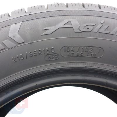 5. 215 65 15C 2x MICHELIN 215/65 R15C 104/102T Agilis 51 Snow-Ice Winterreifen 2020 8,2mm