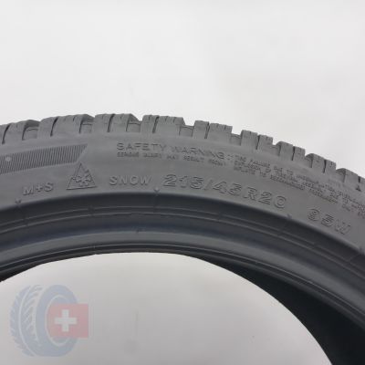 9.  215 45 20 4x  BRIDGESTONE  215/45 R20 95W XL Blizzak 6 Winterreifen 2025 7,2-6,8mm