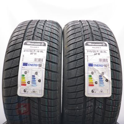 3. 215 55 16 4x BARUM 215/55 R16 97H XL Polaris 5 Winterreifen 2023 VOLL WIE NEU 