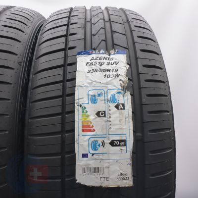 2. 235 50 19 2x FALKEN 235/50 R19 103W XL Azenis FK510 SUV Sommerreifen 2020 Ungebraucht  