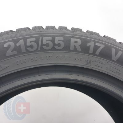 7. 215 55 17 4x SEMPERIT 215/55 R17 98V XL Speed-Grip 5 Winterreifen 2025 8,2mm WIE NEU 