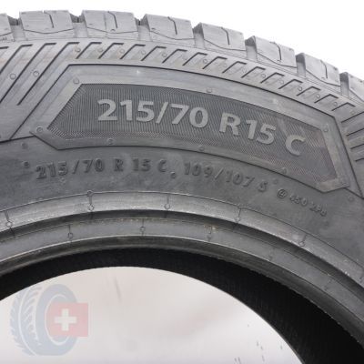 6. 215 70 15C 4x BARUM 215/70 R15C 109/107S Vanis 3 Sommerreifen 2023 VOLL WIE NEU 