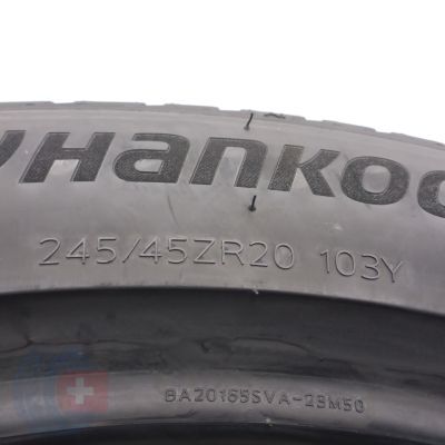 7. 245 45 20 4x HANKOOK 245/45 R20 103Y XL Venus evo SUV Sommerreifen 2024 7-7,2mm