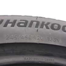 7. 245 45 20 4x HANKOOK 245/45 R20 103Y XL Venus evo SUV Sommerreifen 2024 7-7,2mm