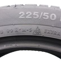 2. 225 50 18 4x CONTINENTAL 225/50 R18 99H XL ContiWinterContact TS830P AO Winterreifen 8mm 2022 Wie Neu