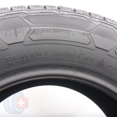 7. 235 65 16C 2x CONTINENTAL 235/65 R16C  121/119R VanContacr Winter Winterreifen  9,8-8,8mm