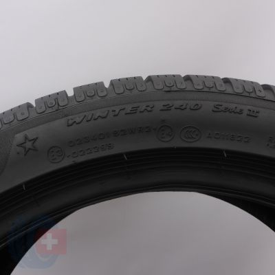 3.  255/40 R19 1x PIRELLi 100V XL Sottozero Winter 240 Serie II BMW Winterreifen 2022 8,8mm