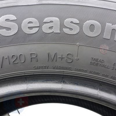 7. 225 75 16C 2x CONTINENTAL 225/75 R16C 121/120R VancoFourSeason Sommerreifen M+S 2016 9,2-9,5mm