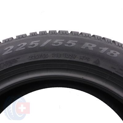 4. 225 55 18 1xPIRELLI 225/55 R18 102V XL Winter 2 Cinturato Winterreifen 2020 WIE NEU VOLL