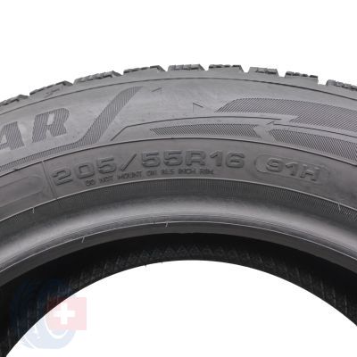 4. 205 55 16 2x GOODYEAR 205/55 R16 91H UltraGrip Performance 3 Winterreifen 2023 5,8-6,2mm