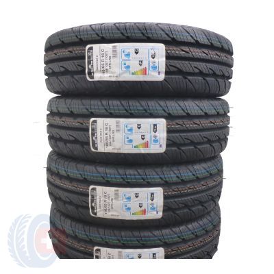 4 x UNIROYAL 195/65 R16 C 100T Rain Maxx 2 Sommerreifen 2016 VOLL WIE NEU 