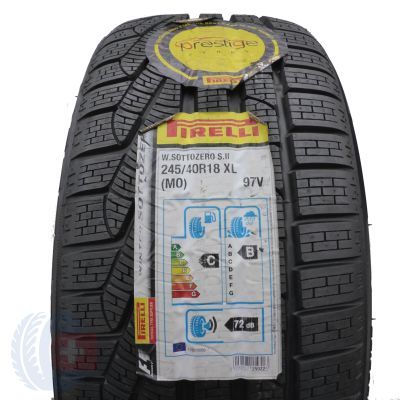 2. 1 x PIRELLI 245/40 R18 97V XL Winter Sottozero II M0 Winterreifen 2017 8,5mm