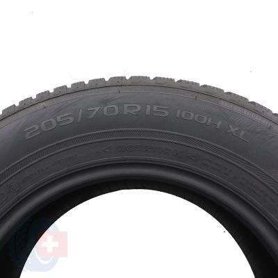 6. 205 70 15 4x NOKIAN 205/70 R15  100H XL WR D3 Winterreifen 2018 VOLL Ungebraucht   