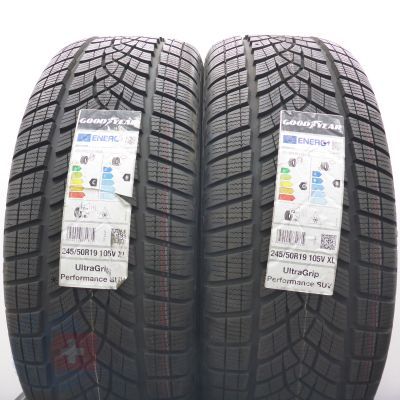 245 50 19 2x GOODYEAR 245/50 R19 105V XL UltraGrip Performance Gen1 SUV Winterreifen 2023 VOLL WIE NEU 