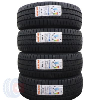 4 x MAXXIS 225/70 R15C 112/110R Vansmart Snow WL2 Winterreifen 2021 WIE NEU VOLL