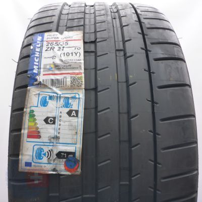  265 35 21 1x MICHELIN  265/35 ZR21 101Y XL Pilot Super Sport T0 Acoustic Sommerreifen 2019  VOLL WIE NEU 