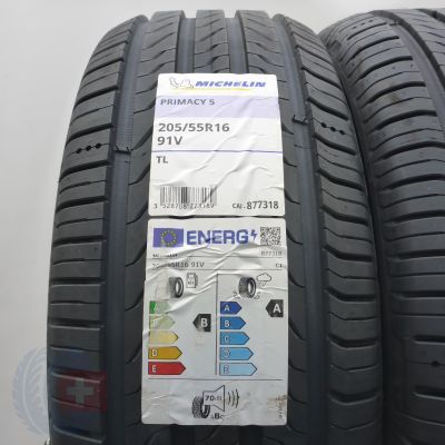3. 205 55 16 4x MICHELIN 205/55 R16 91V Primacy 5 Sommerreifen 2026 Ungebraucht  