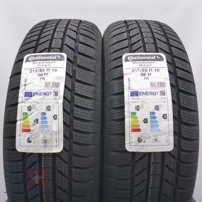 4. 215 65 16 4x CONTINENTAL 215/65 R16 98H WinterContact TS870P Winterreifen 2023 WIE NEU VOLL 4. 215 65 16 4x CONTINENTAL 215/65 R16 98H WinterContact TS870P Winterreifen 2023 WIE NEU VOLL